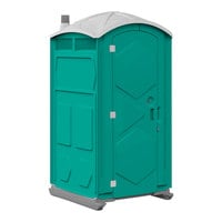 J & J Echo One ET701101X2808 Aqua Portable Restroom - Assembled