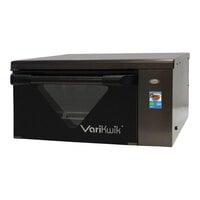 Cadco VariKwik VK-120 Charcoal Finish Countertop High-Speed Oven with Touchscreen - 1,650W, 120V