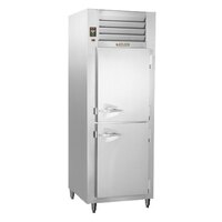 Traulsen RHT132NUT-HHS Stainless Steel 21.9 Cu. Ft. One Section Half Door Narrow Reach In Refrigerator - Specification Line