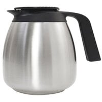 Curtis CLXP6401S100 64 oz. Stainless Steel Seamless Coffee Server with Brew Thru Lid