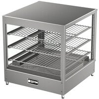 Doyon DRP3 20 1/8 inch Countertop Hot Food Merchandiser / Warmer with 3 Shelves - 120V