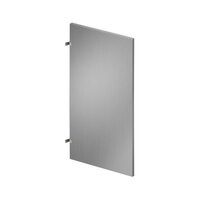 ASI Accurate Partitions 4058824803300 24" x 48" Black Core Phenolic Folkstone Celesta Urinal Partition