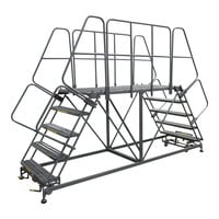 Ballymore 38" x 133" 6-Step Steel Double Entry Work Platform DEP6-3672 - 800 lb. Capacity