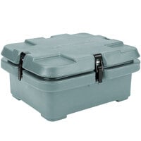 Cambro 240MPC401 Camcarrier® Slate Blue Top Loading 4 inch Deep Insulated Food Pan Carrier