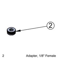 T&S 001624-25 1/8 inch Female Aerator Adapter
