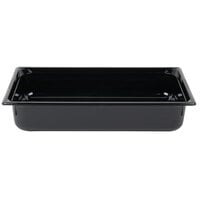 Vollrath 8004420 Super Pan® Full Size Black Polycarbonate Food Pan - 4" Deep