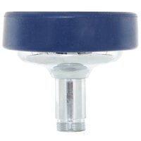 T&S 001A Blue High Flow Spray Head Assembly with 5/8 inch-27 UN Male Connections