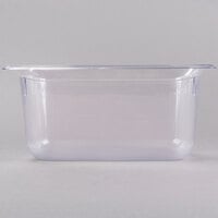 Vollrath 8036410 Super Pan® 1/3 Size Clear Polycarbonate Food Pan - 6 inch Deep