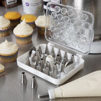 Ateco 782 29-Piece Stainless Steel Piping Tip Decorating Set