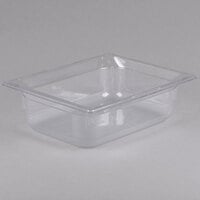 Vollrath 8024410 Super Pan® 1/2 Size Clear Polycarbonate Food Pan - 4 inch Deep