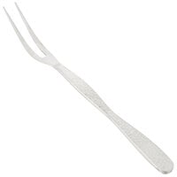 American Metalcraft HM11FK 11 inch Hammered Stainless Steel Two-Tined Fork