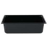 Vollrath 8006420 Super Pan® Full Size Black Polycarbonate Food Pan - 6 inch Deep