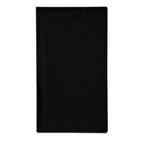 Hoffmaster 180513 Black 15 inch x 17 inch 2-Ply Paper Dinner Napkin - 125/Pack