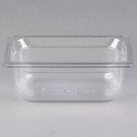 Vollrath 8044410 Super Pan® 1/4 Size Clear Polycarbonate Food Pan - 4 inch Deep