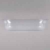 Vollrath 8042410 Super Pan® 1/4 Size Clear Polycarbonate Food Pan - 2 1/2 inch Deep