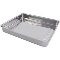 Bon Chef 60017 Cucina 5 Qt. Stainless Steel Roasting Pan - 14 inch x 12 1/8 inch x 2 1/8 inch