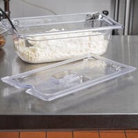 Vollrath 32300 Super Pan® 1/3 Size Clear Polycarbonate Slotted Cover