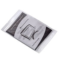Lavex 10" x 12" 4 Mil Clear Reclosable Polyethylene Bag - 500/Case