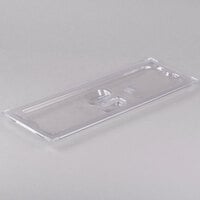 Vollrath 31500 Super Pan® 1/2 Size Long Clear Polycarbonate Solid Cover