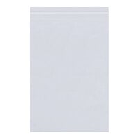 Lavex 4" x 5" 4 Mil Clear Reclosable Polyethylene Bag - 1,000/Case