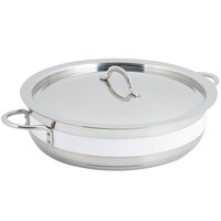 Bon Chef 60030CLD Cucina 6 Qt. White Brazier Pot with Cover