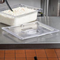 Vollrath 32200 Super Pan® 1/2 Size Clear Polycarbonate Slotted Cover
