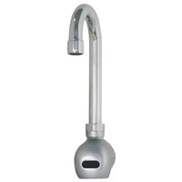 Advance Tabco K-175 Hands-Free Sensor Wall Mount Faucet - 7 inch High Gooseneck with 4 1/2 inch Spread
