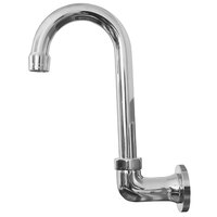 Advance Tabco K-121 Wall Mount Faucet with 3 1/2" Swivel Gooseneck Spout and 1 GPM Aerator