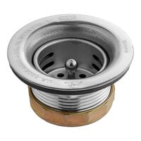 Advance Tabco K-63 2" Drain Assembly with Strainer Plate - 1 1/2" IPS