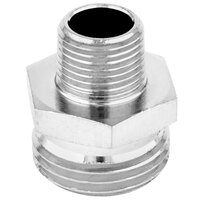 T&S 004712-25 Chrome Plated Adapter with 3/4 inch NPT Male Connections