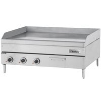 Garland E24-72G 72" Heavy-Duty Electric Countertop Griddle - 208V, 1 Phase, 24 kW