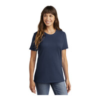 Port & Company LPC54 Women's Customizable Navy Short Sleeve T-Shirt - Cotton - Extra Large