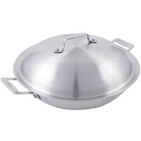 Bon Chef 60015 Cucina 12 inch Stainless Steel Chef's Pan with Lid and 2 Side Handles
