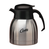 Curtis TLXP1201S000 42 oz. Stainless Steel Lever Coffee Server with Liner - 6/Case