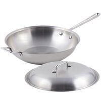 Bon Chef 60008 Cucina 12 inch Stainless Steel Chef's Pan with Lid
