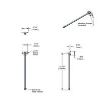 T&S 009546-40 Upper Support Rod Assembly