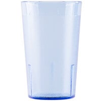 Cambro 950P401 Colorware 9.8 oz. Slate Blue Customizable SAN Plastic Tumbler - 6/Pack