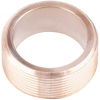 T&S 011655-25 Chrome Plated Aerator Adapter with Male Connections