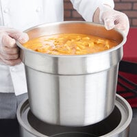 Vollrath 78204 Stainless Steel 11 Qt. Vegetable Inset