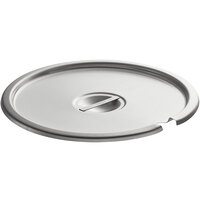 Vollrath 78200 Stainless Steel Slotted Cover for 11 Qt. Inset