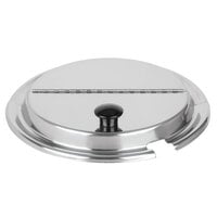 Vollrath 47488 9 5/8 inch Kool Touch® Stainless Steel Hinged Cover