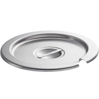 Vollrath 78180 Stainless Steel Slotted Cover for 7.25 Qt. Inset