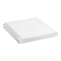 Oxford Dormi Bene 98" x 109" Queen Size Modal / Polyester Flat Sheet - 12/Case