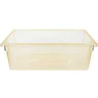 Carlisle 10622C22 StorPlus Yellow Food Storage Box - 26 inch x 18 inch x 9 inch