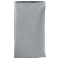 Intedge Gray 65/35 Polycotton Blend Cloth Napkins, 18 inch x 18 inch - 12/Pack