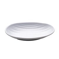Elite Global Solutions JW7308 Zen 8 1/8" x 5 1/8" White Deep Oval Plate - 6/Case