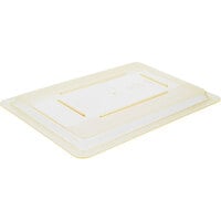 Carlisle 10617C22 StorPlus Yellow Lid for Food Storage Boxes - 18 inch x 12 inch