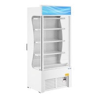 Avantco VAC-36W 35 1/2" Customizable White Refrigerated Air Curtain Merchandiser