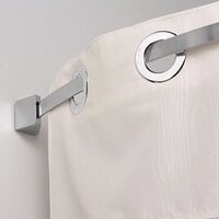 Crescent Suite HBA00KIT036 5' Aluminum Curved Shower Curtain Rod with Brushed Nickel Finish