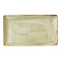 Steelite Performance Craft 13" x 7 1/2" Green Rectangular Tray - 6/Case